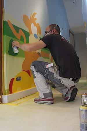 Peinture / Fresque / Réalisation personnelle